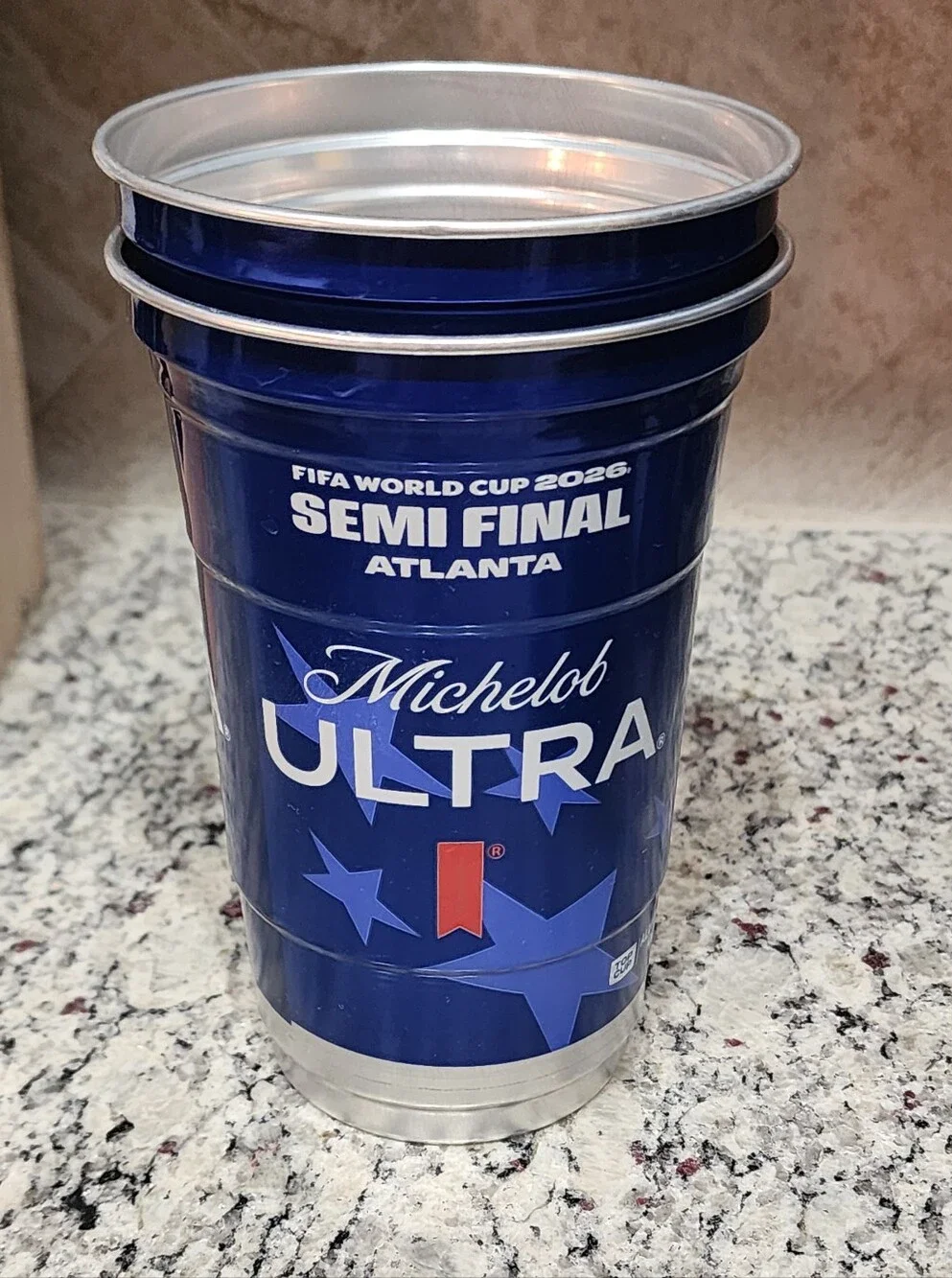 Five FIFA World Cup Michelob Ultra Cups